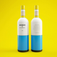 Illustration for article titled I wanna get drunk on this Mondrian art-inspired Homer Simpson wine